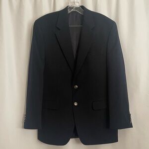 Michael Kors Blue 100% Wool Blazer
